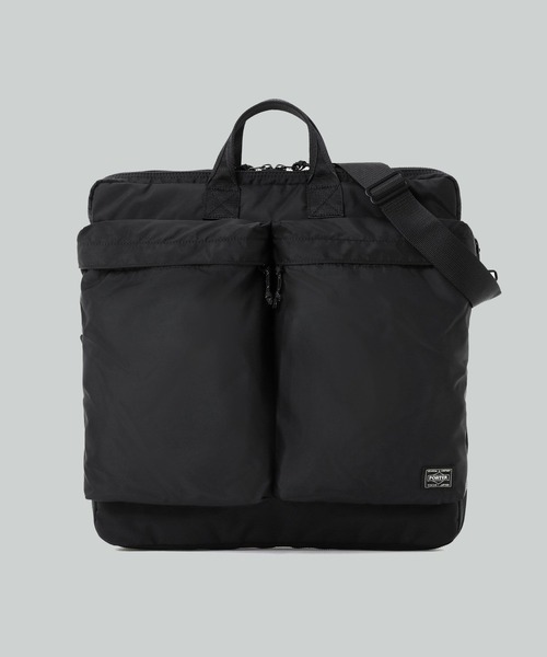 PORTER(ポーター)の「【PORTER】フォース2WAYヘルメットバッグ (S)(ショルダーバッグ・メンズ・カーキ/ネイビー/ブラック・FREE)」の2枚目の写真