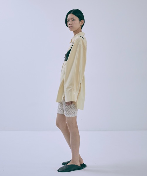 EN NEUME（エンノイム）の「Lace Biker Leggings（その他パンツ・レディース・アイボリー/ブラック・FREE）」の17枚目の写真