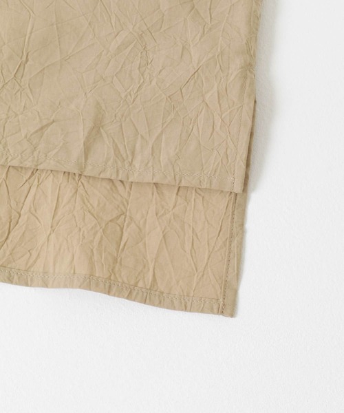 ATON（エイトン）の「ATON　CATCH WASHER COTTON TANK（タンクトップ・レディース・ベージュ/ピンク/ブラック・1）」の13枚目の写真