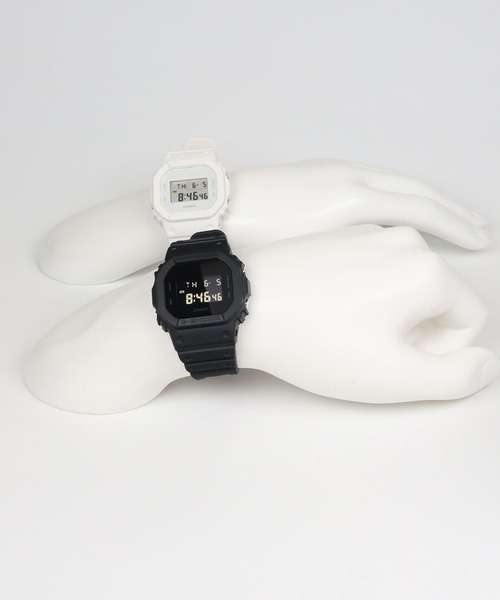 G-SHOCK(ジーショック)の「Pair Model / DW-5600UBB-1JF × DW-5600WW-7JF(デジタル腕時計・メンズ・ブラック×ホワイト・FREE)」の10枚目の写真