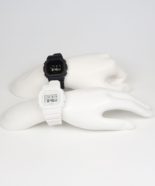 G-SHOCK(ジーショック)の「Pair Model / DW-5600UBB-1JF × DW-5600WW-7JF(デジタル腕時計・メンズ・ブラック×ホワイト・FREE)」の11枚目の写真