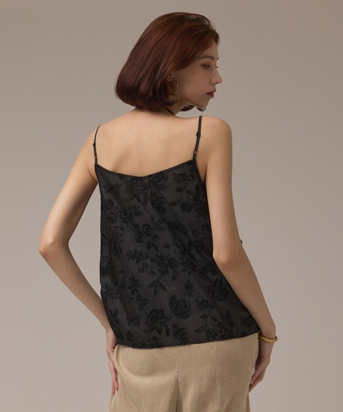 セール】エンブロイダリーキャミブラウス（キャミソール）｜GRACE