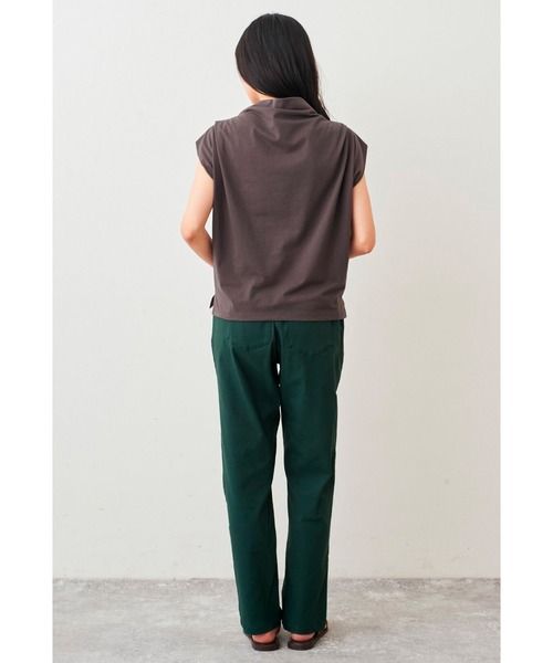 Live in comfort(リブインコンフォート)の「【低身長/高身長サイズあり】リブ イン コンフォート ラフにはけてすっきり見えする カポック混素材のカポッとパンツ(その他パンツ・レディース・ブラック/ブルー/グリーン・9/6/7/5/10/11/12/8/13/2/3/4/14/1)」の8枚目の写真