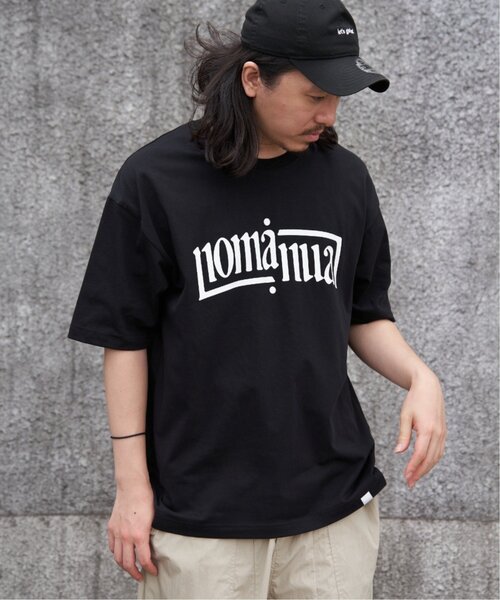 NOMANUAL（NOMANUAL）の「【NOMANUAL】アーチロゴＴシャツ（Tシャツ/カットソー・メンズ・ブラック/ホワイト・M/L）」の22枚目の写真