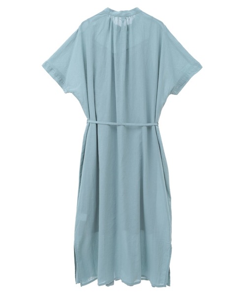 MELROSE claire(メルローズ クレール)の「【シャツギャザーワンピース】(ワンピース・レディース・チャコールグレー/ブルーグリーン/オフホワイト・FREE)」の19枚目の写真