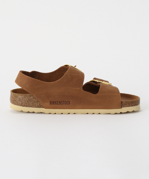 ★Birkenstock★ Milano Big Buckle サンダル Milano Big Buckle Oiled Leather Black | BIRKENSTOCK