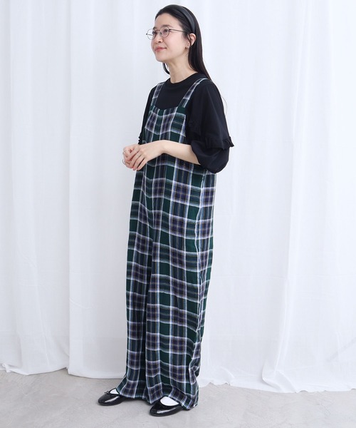 fig Ｌondon（フィグロンドン）の「●Olive salopette（サロペット/オーバーオール・レディース・グリーン・FREE）」の15枚目の写真