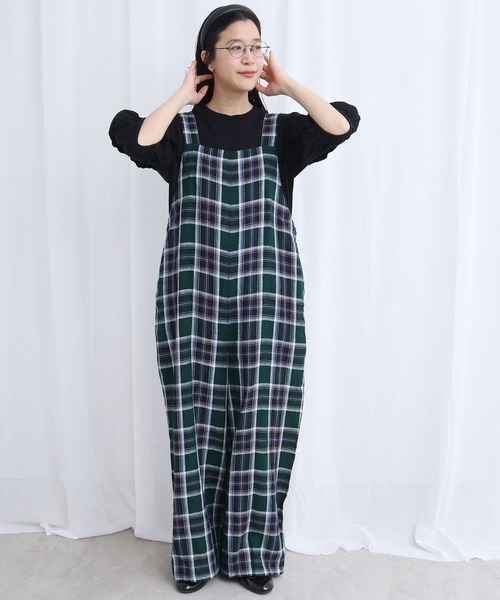 fig Ｌondon（フィグロンドン）の「●Olive salopette（サロペット/オーバーオール・レディース・グリーン・FREE）」の18枚目の写真
