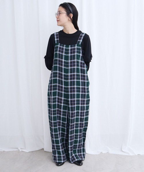 fig Ｌondon（フィグロンドン）の「●Olive salopette（サロペット/オーバーオール・レディース・グリーン・FREE）」の20枚目の写真