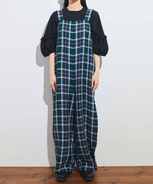 fig Ｌondon（フィグロンドン）の「●Olive salopette（サロペット/オーバーオール・レディース・グリーン・FREE）」の21枚目の写真