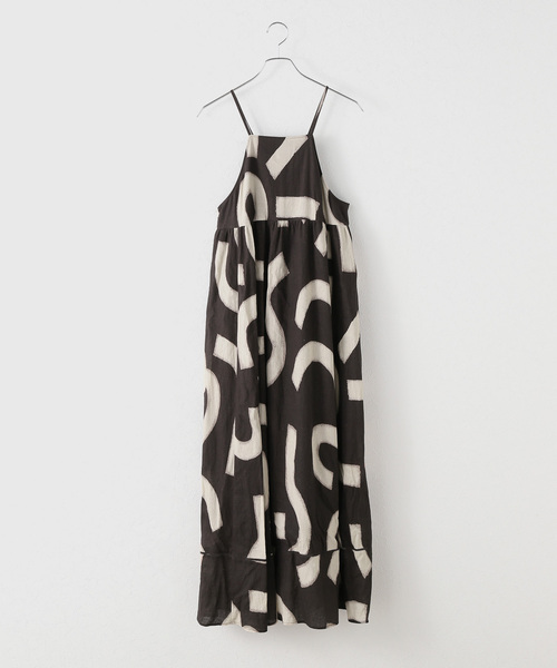 JOURNAL STANDARD(ジャーナルスタンダード)の「VISアサキカプリントワンピース(ワンピース・レディース・ブラック/マスタード・FREE)」の15枚目の写真