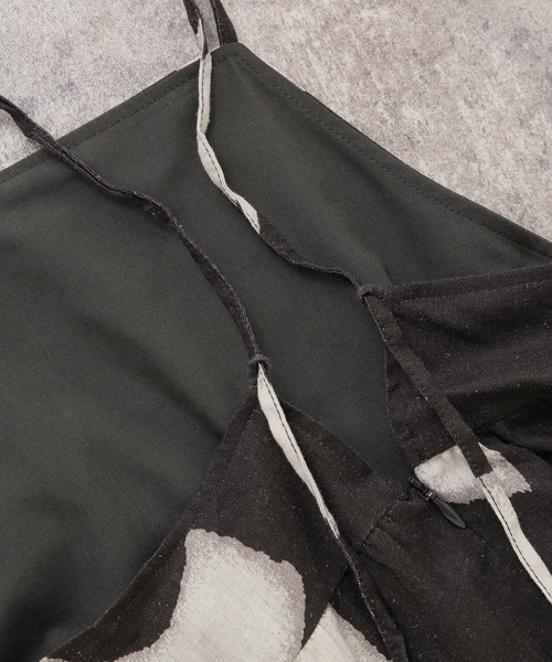 JOURNAL STANDARD(ジャーナルスタンダード)の「VISアサキカプリントワンピース(ワンピース・レディース・ブラック/マスタード・FREE)」の12枚目の写真