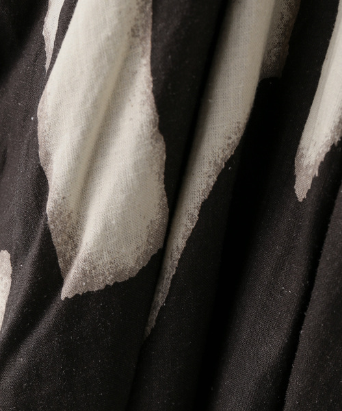 JOURNAL STANDARD(ジャーナルスタンダード)の「VISアサキカプリントワンピース(ワンピース・レディース・ブラック/マスタード・FREE)」の9枚目の写真