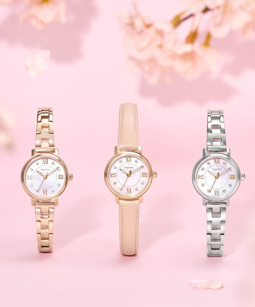 ANGEL HEART(エンジェルハート)の「Angel Heart/エンジェルハート SAKURA TIME 腕時計 AHT-SKR24PPKJ レディース(アナログ腕時計・レディース・ホワイト・FREE)」の3枚目の写真