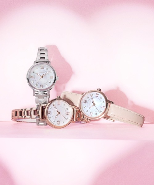 ANGEL HEART(エンジェルハート)の「Angel Heart/エンジェルハート SAKURA TIME 腕時計 AHT-SKR24PPKJ レディース(アナログ腕時計・レディース・ホワイト・FREE)」の5枚目の写真