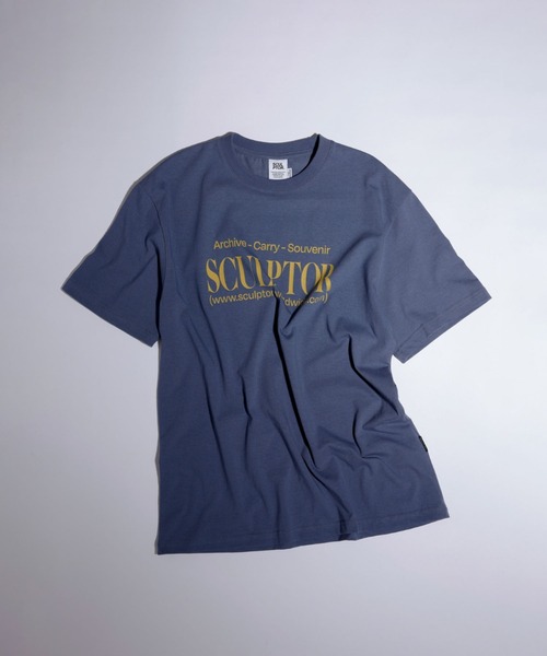 SCULPTOR(スカルプター)の「Classic Logo Tee(Tシャツ/カットソー・レディース・ブラック/ホワイト/ネイビー・MEDIUM/LARGE/SMALL/X-LARGE)」の4枚目の写真