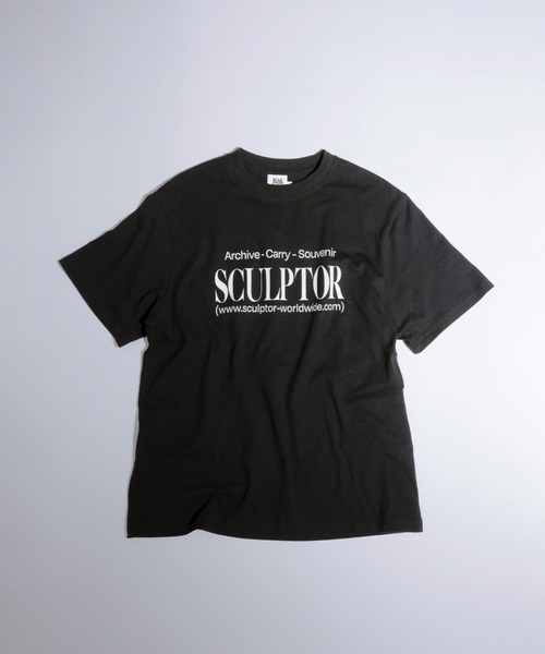 SCULPTOR(スカルプター)の「Classic Logo Tee(Tシャツ/カットソー・レディース・ブラック/ホワイト/ネイビー・MEDIUM/LARGE/SMALL/X-LARGE)」の7枚目の写真