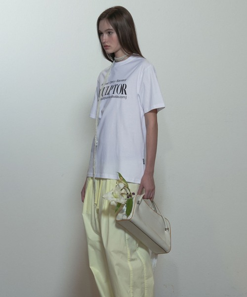 SCULPTOR(スカルプター)の「Classic Logo Tee(Tシャツ/カットソー・レディース・ブラック/ホワイト/ネイビー・MEDIUM/LARGE/SMALL/X-LARGE)」の12枚目の写真