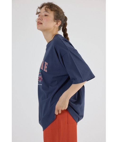 RODEO CROWNS WIDE BOWL(ロデオクラウンズワイドボウル)の「Embroidery motif Tシャツ(Tシャツ/カットソー・レディース・ブラック/イエロー/ネイビー/ホワイト・LARGE/MEDIUM)」の7枚目の写真