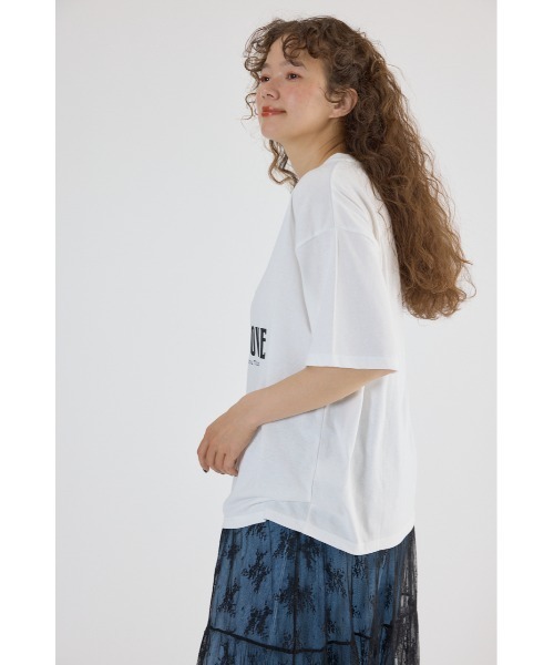 RODEO CROWNS WIDE BOWL(ロデオクラウンズワイドボウル)の「Embroidery motif Tシャツ(Tシャツ/カットソー・レディース・ブラック/イエロー/ネイビー/ホワイト・LARGE/MEDIUM)」の19枚目の写真
