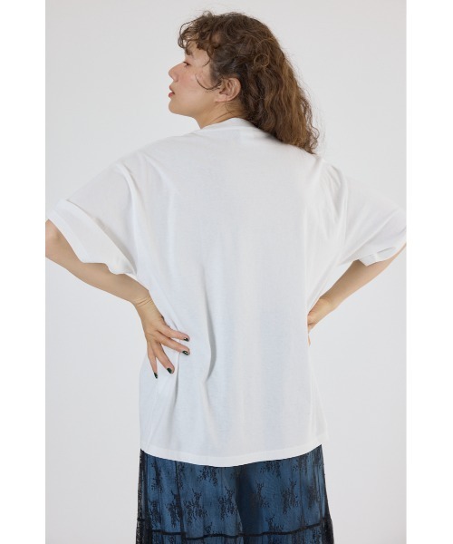 RODEO CROWNS WIDE BOWL(ロデオクラウンズワイドボウル)の「Embroidery motif Tシャツ(Tシャツ/カットソー・レディース・ブラック/イエロー/ネイビー/ホワイト・LARGE/MEDIUM)」の20枚目の写真