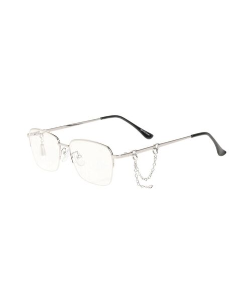 EMODA（エモダ）の「チャームチェーンクリアグラス（メガネ・レディース・クリア・FREE）」の7枚目の写真