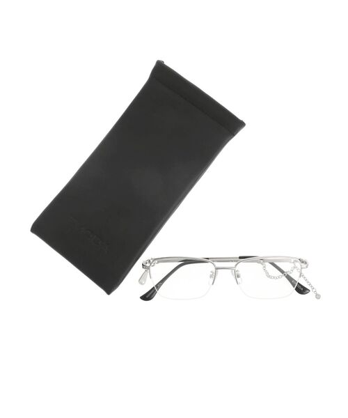 EMODA（エモダ）の「チャームチェーンクリアグラス（メガネ・レディース・クリア・FREE）」の10枚目の写真