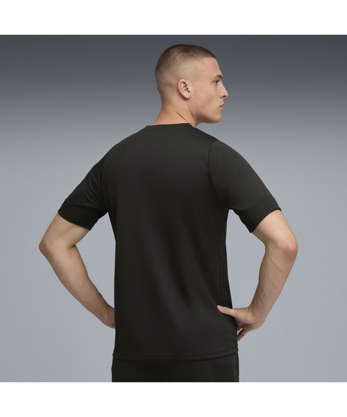 PUMA（プーマ）の「PUMA プーマ メンズ サッカー INDIVIDUALCUP 半袖 シャツ individualCUP Jersey（Tシャツ/カットソー・メンズ・ブラック×ブルー/ブルー系その他2・XX-LARGE/SMALL/MEDIUM/LARGE/X-LARGE）」の10枚目の写真