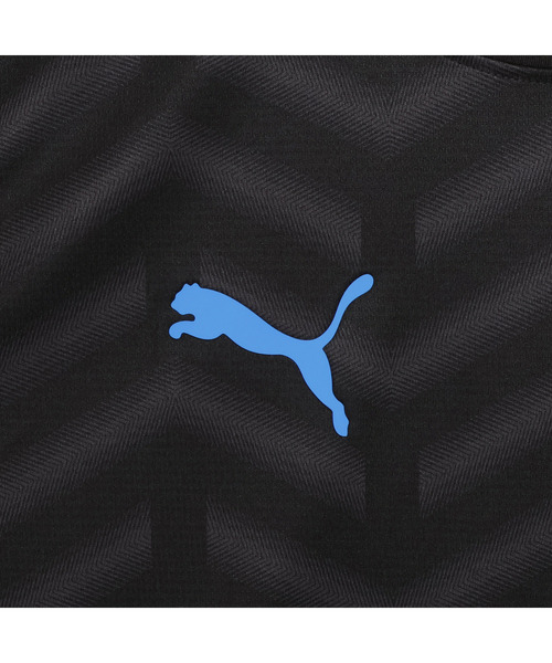 PUMA（プーマ）の「PUMA プーマ メンズ サッカー INDIVIDUALCUP 半袖 シャツ individualCUP Jersey（Tシャツ/カットソー・メンズ・ブラック×ブルー/ブルー系その他2・XX-LARGE/SMALL/MEDIUM/LARGE/X-LARGE）」の15枚目の写真