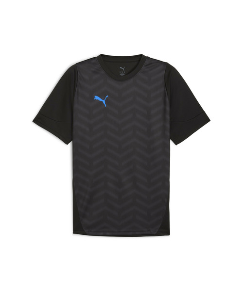 PUMA（プーマ）の「PUMA プーマ メンズ サッカー INDIVIDUALCUP 半袖 シャツ individualCUP Jersey（Tシャツ/カットソー・メンズ・ブラック×ブルー/ブルー系その他2・XX-LARGE/SMALL/MEDIUM/LARGE/X-LARGE）」の6枚目の写真