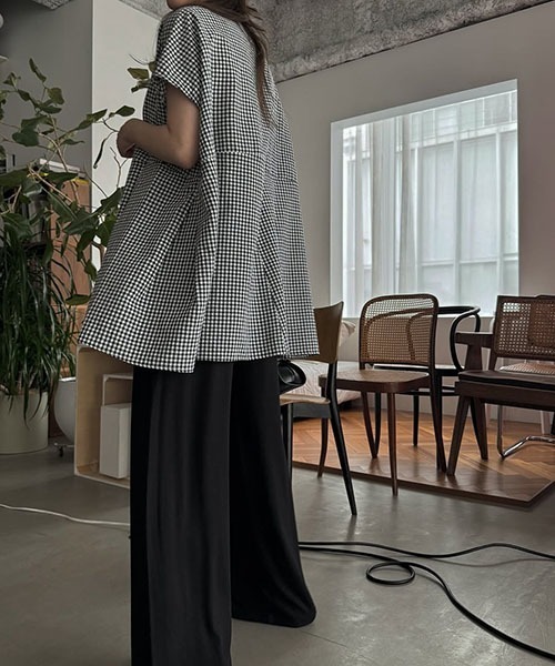 WILLFULLY(ウィルフリー)の「multi jacquard elastic relax PT(その他パンツ・レディース・グレー/ブラウン系その他/ブラック・FREE)」の22枚目の写真