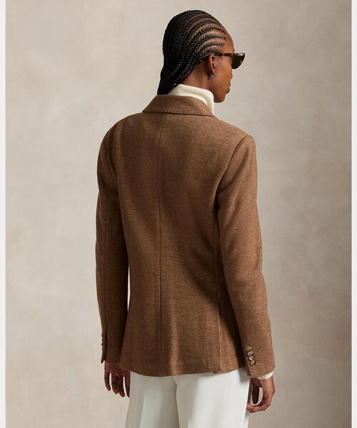 新品 ポロ・ラルフローレン 25AW ダブルブレステッド ヘリンボーン ブレザー ダブルブレステッド ヘリンボーン ブレザー（テーラードジャケット