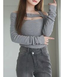 EATME | ホルターネックオフショルTOP(Tシャツ/カットソー)