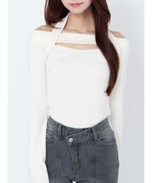 EATME | ホルターネックオフショルTOP(Tシャツ/カットソー)