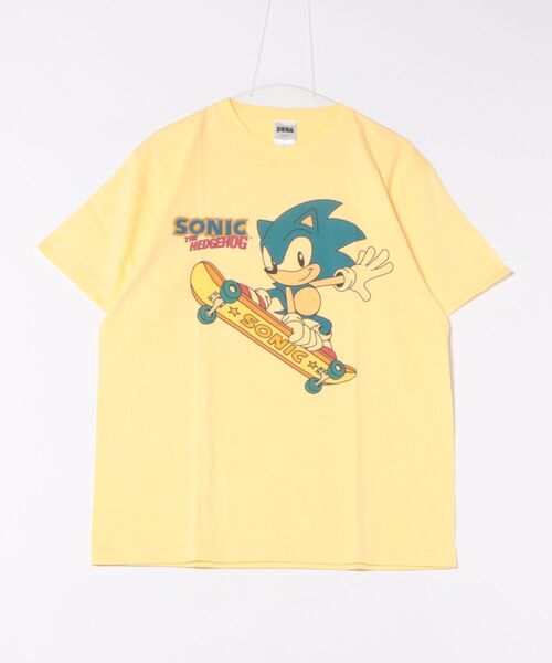 Rendez-Vous(ランデヴー)の「【 SONIC THE HEDGHOG 】 Tシャツ 25S7(Tシャツ/カットソー・レディース・ホワイト/グレー/ライトイエロー・X-LARGE/LARGE)」の3枚目の写真