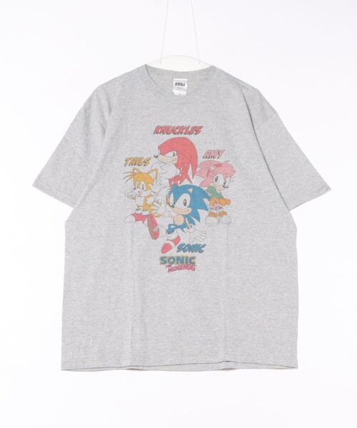 Rendez-Vous(ランデヴー)の「【 SONIC THE HEDGHOG 】 Tシャツ 25S7(Tシャツ/カットソー・レディース・ホワイト/グレー/ライトイエロー・X-LARGE/LARGE)」の2枚目の写真