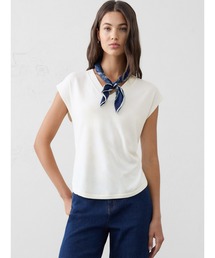BANANA REPUBLIC FACTORY STORE フォーエバー ラウンドヘム Vネックセーター