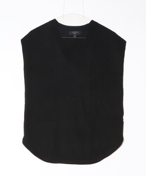 BANANA REPUBLIC FACTORY STORE(バナナリパブリック ファクトリーストア)の「BANANA REPUBLIC FACTORY STORE フォーエバー ラウンドヘム Vネックセーター(ニット/セーター・レディース・ホワイト/ブラック/ネイビー・L/M/S/XS)」の7枚目の写真