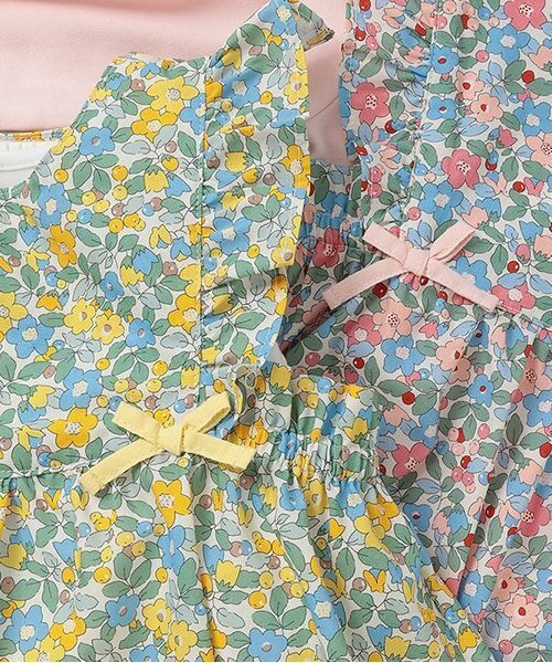 sense of wonder(センスオブワンダー)の「ボディスーツ&ジャンパースカート(ロンパース・キッズ・レモンイエロー/ピンク・70-80cm)」の6枚目の写真