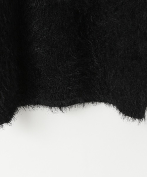 LOWRYS FARM（ローリーズファーム）の「カラーシャギーニットプルオーバー　583893（ニット/セーター・キッズ・ブラック/ピンク/グリーン・110cm/130cm/150cm）」の5枚目の写真