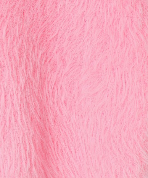 LOWRYS FARM（ローリーズファーム）の「カラーシャギーニットプルオーバー　583893（ニット/セーター・キッズ・ブラック/ピンク/グリーン・110cm/130cm/150cm）」の11枚目の写真