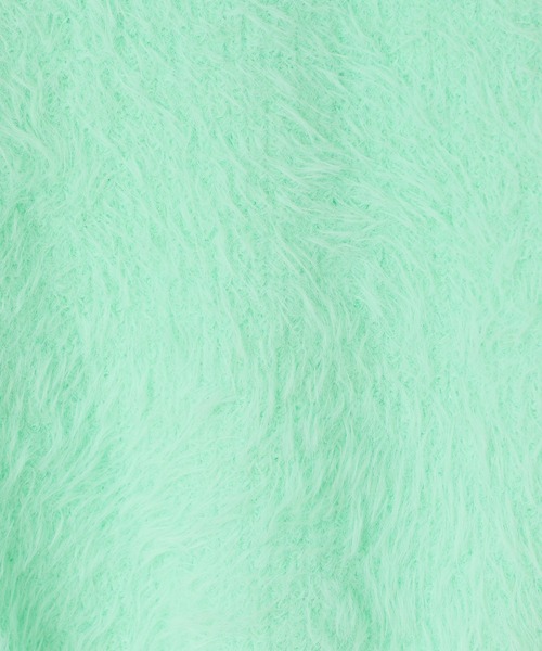 LOWRYS FARM（ローリーズファーム）の「カラーシャギーニットプルオーバー　583893（ニット/セーター・キッズ・ブラック/ピンク/グリーン・110cm/130cm/150cm）」の10枚目の写真