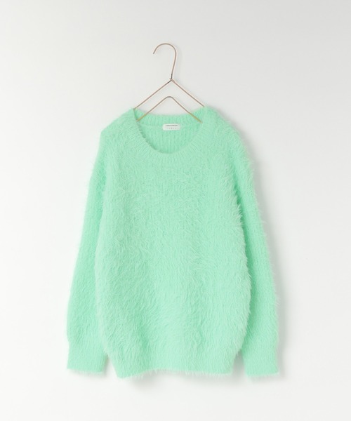 LOWRYS FARM（ローリーズファーム）の「カラーシャギーニットプルオーバー　583893（ニット/セーター・キッズ・ブラック/ピンク/グリーン・110cm/130cm/150cm）」の19枚目の写真