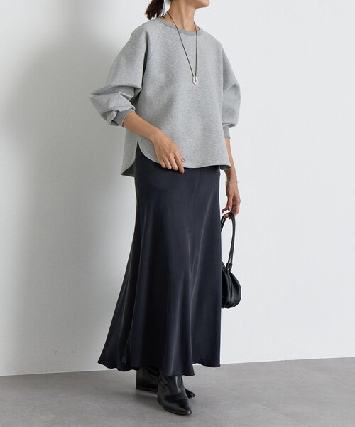 美品】BEARDSLEYビアズリーニットコンビダンボールプルオーバー