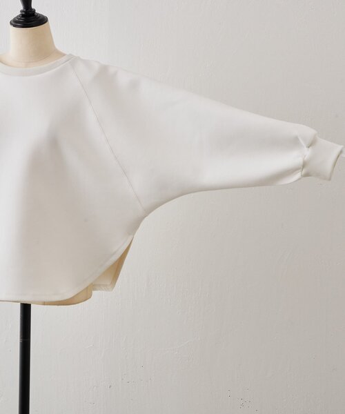 BEARDSLEY(ビアズリー)の「ダンボールサークルプルオーバー(Tシャツ/カットソー・レディース・ホワイト/グレー/ブラック・FREE)」の14枚目の写真