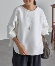 新品未使用タグ付き　ビアズリー　トロミジャージービッグTee 白 BRODER SMILEDRAW ブロダースマイルドロウ ロゴx刺繍Tシャツ