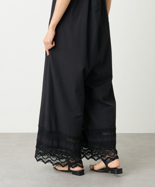 BEARDSLEY(ビアズリー)の「レースキャミサロペット(サロペット/オーバーオール・レディース・ブラック・FREE)」の12枚目の写真