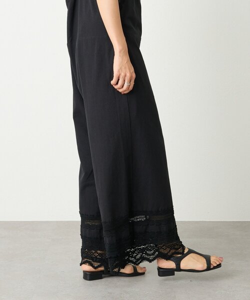 BEARDSLEY(ビアズリー)の「レースキャミサロペット(サロペット/オーバーオール・レディース・ブラック・FREE)」の13枚目の写真