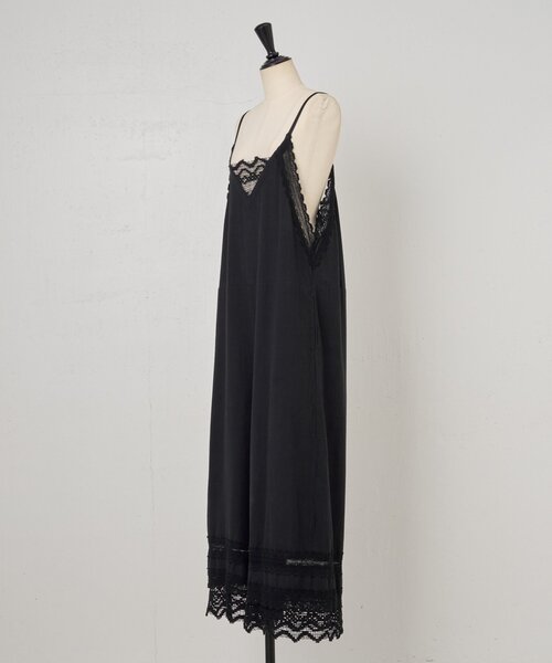 BEARDSLEY(ビアズリー)の「レースキャミサロペット(サロペット/オーバーオール・レディース・ブラック・FREE)」の19枚目の写真