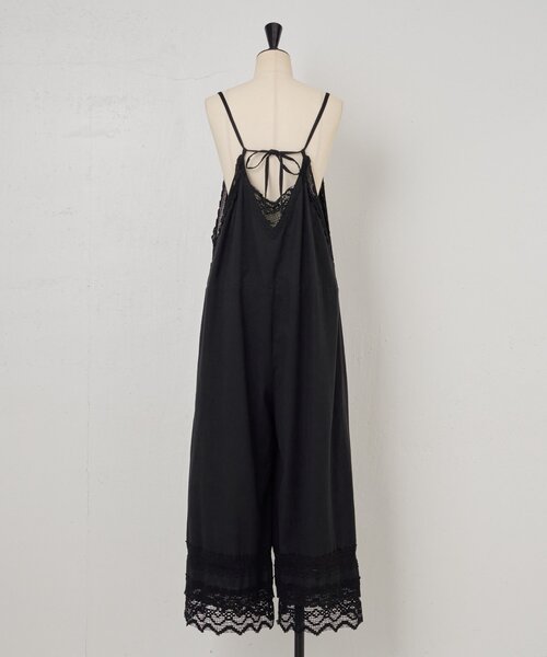 BEARDSLEY(ビアズリー)の「レースキャミサロペット(サロペット/オーバーオール・レディース・ブラック・FREE)」の21枚目の写真